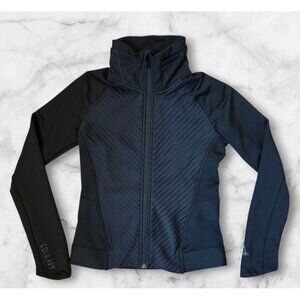 Adidas Training‎ Track Jacket Womens Sz XS (4-6) Cold RDY Black Full Zip Running